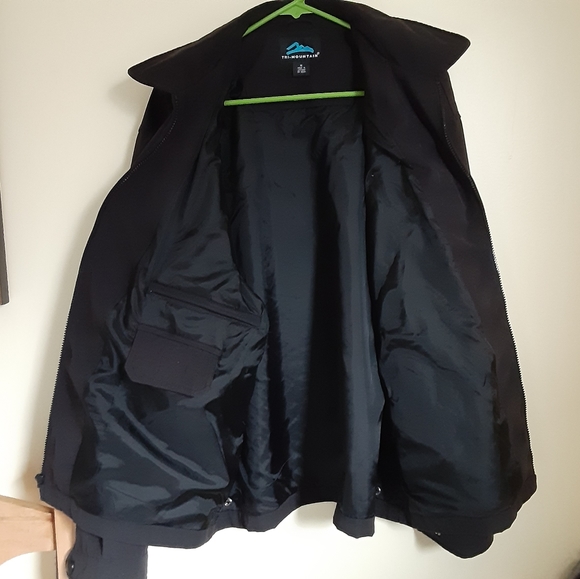 ❗TriMountain All Season microfiber jacket snow Sports durable Classy SUPERB cond - Picture 4 of 10